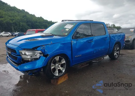 2020 Ram 1500 Laramie 4X4 5'7 Box from USA, damaged, VIN 1C6SRFJT3LN386812